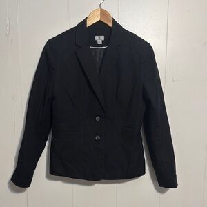 Worthington Black Blazer Tailored Professional Jacket 14